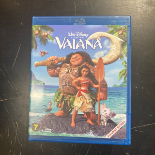 Vaiana Blu-ray (VG+/M-) -animaatio-